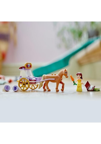 LEGO® Disney Princess Belle’in Hikaye Zamanı At Arabası 43233-5+ Yaratıcı Oyuncak Yapım Seti - 62 Parça