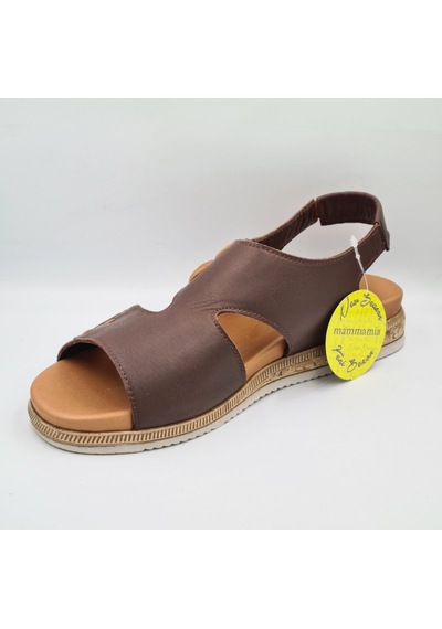 Mammamia D26ys-5305 Kahve Faber Hakiki Deri Lastikli Kadın Günlük Sandalet Kahverengi Mammamia D26ys-5305 Kahve Faber Hakiki Deri Lastikli Kadın Günlük Sandalet Kahverengi