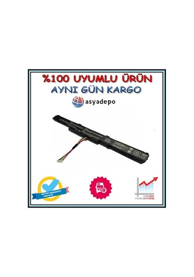 Asus Uyumlu N552Vw. N552Vx Batarya Pil