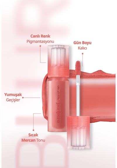 Peripera Over Blur Tint 004 Coral-la-la