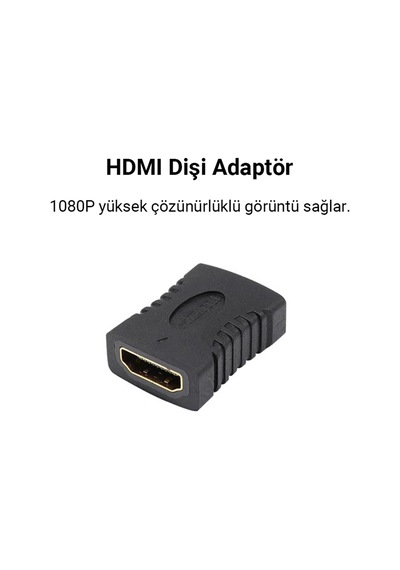Veggieg Hdmı Dişi To Dişi Birleştirme Uzatma Aparatı