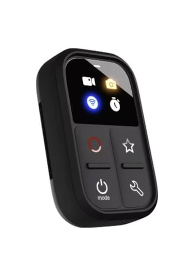 Gopro Hero İçin Kablosuz Akıllı Uzaktan Kumanda 12/11/10/9/8/max Led Renkli Ekran Pil 50 M Kontrol B