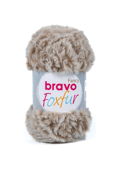 Foxfur 78 Açık Kahve 100 Gr 50 Mt Kürk İpi Örgü İpi