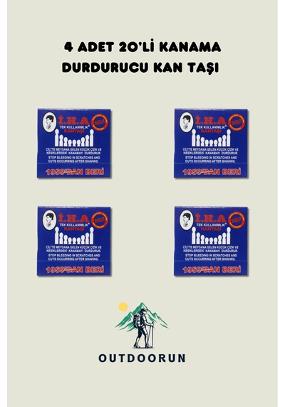 Kanama Durdurucu Kan Taşı 4 x 20'li