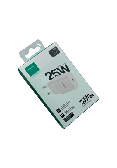 Techson 25w Type-c Adaptör Şarj Başlığı Beyaz S10c25b