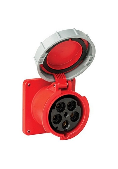 METE ENERJİ 406540 5X125A. Ip67 Makıne Prizi Düz