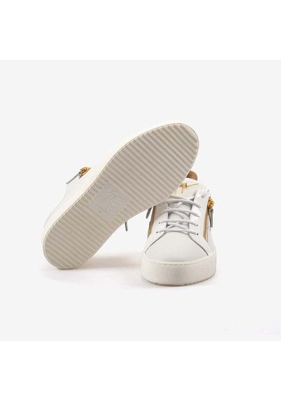 Giuseppe Zanotti Fermuarlı Erkek Spor & Sneaker Ayakkabı Ru00010 Beyaz