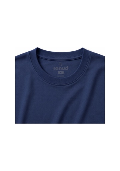 Ranud Erkek Oversize Fit 2'li Tişört Paketi,%100 Pamuk, Yumuşak Fırçalı Kumaş, Oeko-tex Sertifikalı İndigo + Siyah Ranud Erkek Oversize Fit 2'li Tişört Paketi,%100 Pamuk, Yumuşak Fırçalı Kumaş, Oeko-tex Sertifikalı İndigo + Siyah