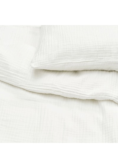 Ikea Schersmın Çift Kişilik Nevresim Takımı 220 X 240 Cm Beyaz