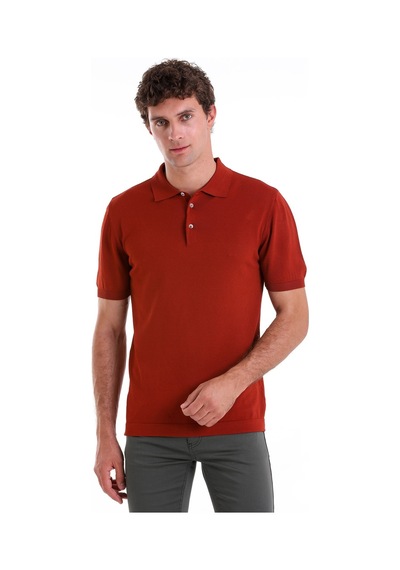 Hatemoğlu Bordo Comfort Fit Düz Polo Yaka Rayon Triko Tişört Bordo Hatemoğlu Bordo Comfort Fit Düz Polo Yaka Rayon Triko Tişört Bordo