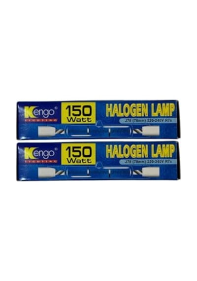 150w Sarı Işık R7s Duylu Dim Edilebilir Çubuk Halojen Ampul, 78mm, 2 Adet Enerji Sınıfı A