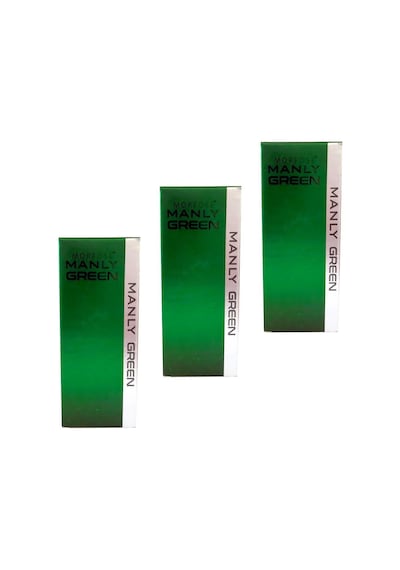 Manly Green Erkek Parfüm EDC 125 ML x 3