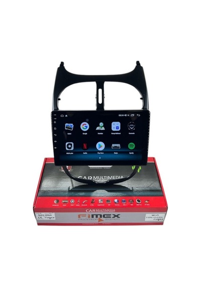 Peugeot 206 2006-2011 Fimex 2-64 Dspli Pro Oem Multimedia