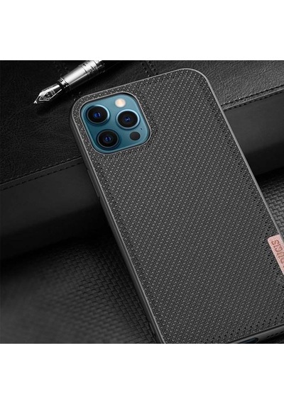 Dux Ducis Fino Serisi Apple Uyumlu iPhone 12 Pro Max Kilif Premium Dokuma Sil 260575640 - Renk / Yesil