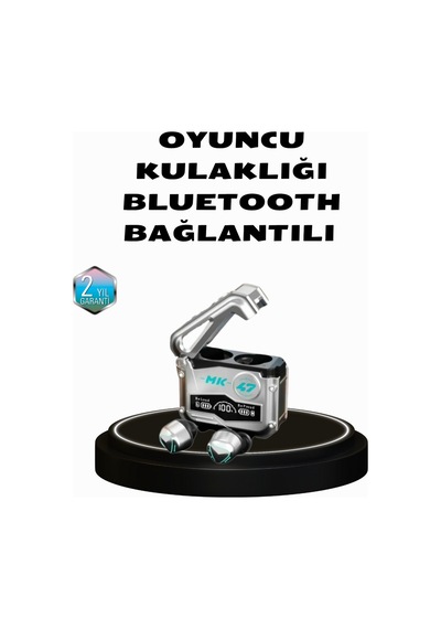 Kablosuz Spor Kulaklık Düşük Gecikmeli Oyun Modu, Powerbank Şarj Kutusu 00