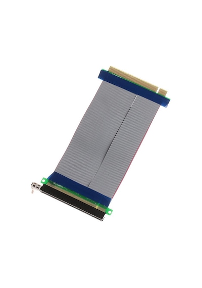 Alfais 5146 Pci-E Express 16X to 16X Dişi Erkek Riser Uzatma Kablosu