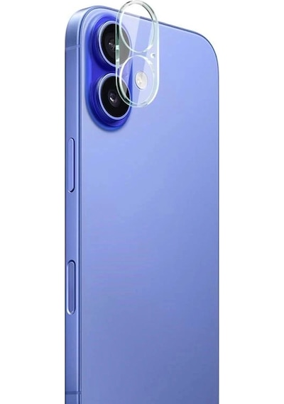 Forzacase Apple Uyumlu iPhone 17 İle Kamera Lens Koruyucu Cam Filmi Şeffaf - Fc378 Renksiz