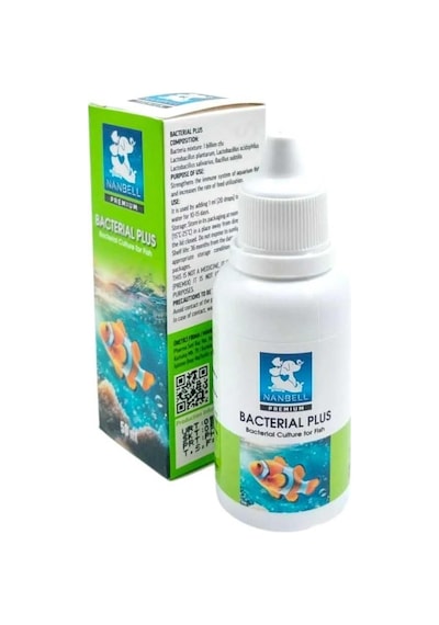 Bacterial Plus Balıklar İçin Bakteri Kültürü 50 Ml