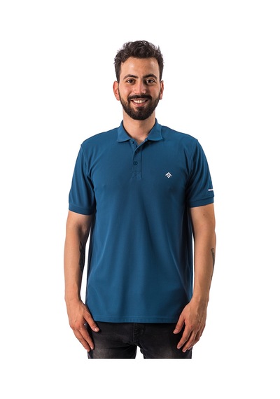 Freecamp Breeze Erkek Polo T-shirt-ındigo Indigo