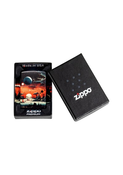 Zippo 49352 Space Design Çakmak Çok Renkli