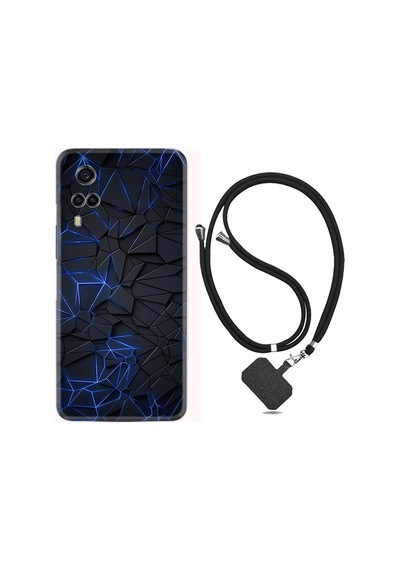Vivo Y53S Kılıf Boyun Askılı Karmaşık 1874