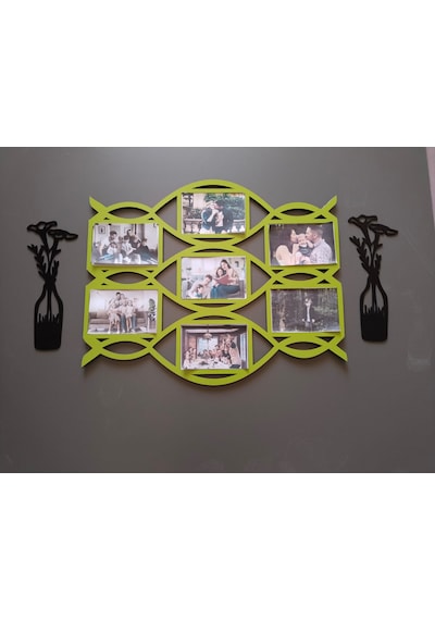 Anneye En Güzel Hediye Modern Çoklu Çerçeve 7 Fotoğraflık Renk
