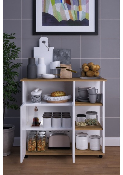 Çok Amaçlı Dolap Mikrodalga Dolap Mdfm00441 Makromikrof