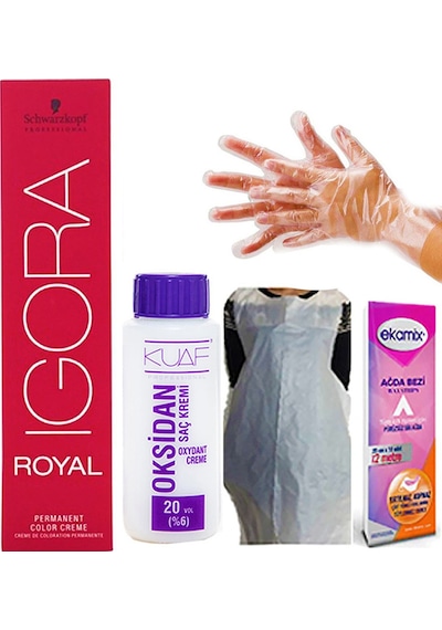 Igora Royal 1 - 0 Siyah Boya Oksidan 20Vol