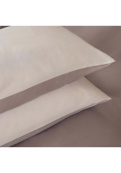 Bettıe %100 Pamuk King Size Nevresim Seti 230x220 Cm Bej/tas