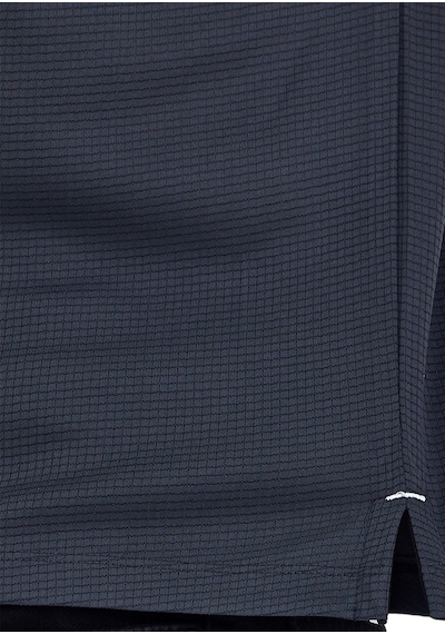 Erkek Kısa Kol Polyester Polo Yaka Fonksiyonel Tişört Antrasit