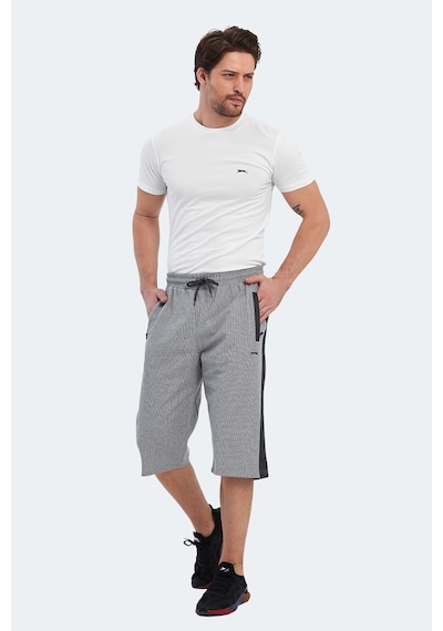Slazenger Narayan 2 Li Set Erkek Siyah - Gri Şort