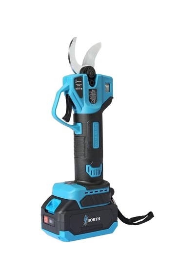 Tr 40 Mm Profesyonel Şarjlı Budama Makası 21v Çift Akülü Dal Kesme Makinesi