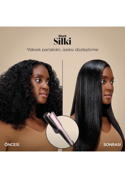 Shark Glam 5 Başlıklı Düz,dalgalı Ve Bukleli Çok Amaçlı Saç Şekillendirici - Pembe