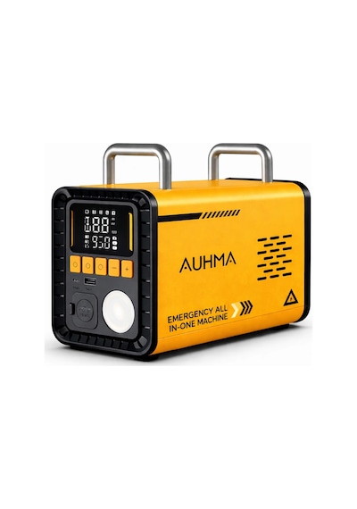 Auhma A8833 16.000mah Araç Akü Takviye Cihazı Ve Lastik Şişirme Hava Pompası