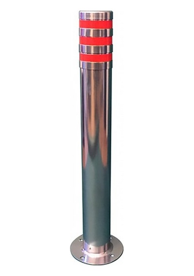 Metal Duba Delinatör Parlak Sabit Demir Baba Trafik Dubası 75 CM N11.143