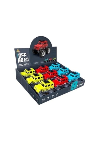 Xfg-989-vardem Sürtmeli Explore Off-road Jeep Çok Renkli