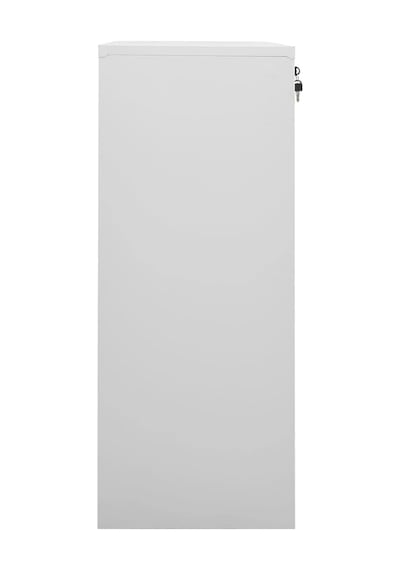 Tr Açık Gri Metal Ofis Saklama Dolabı, 90 X 40 X 102 Cm, 2 Ayarlanabilir Raf, Evrak Düzenlemesi İçin Dayanıklı Sa Genel