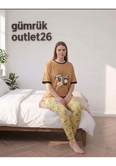 Vinetta Pijama Kahverengi