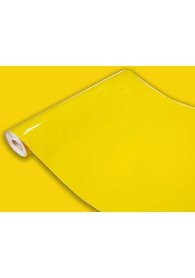 D-C-Fix 446-1276 Parlak Düz Sarı Yapışkanlı Folyo (45Cm X 2Mt)