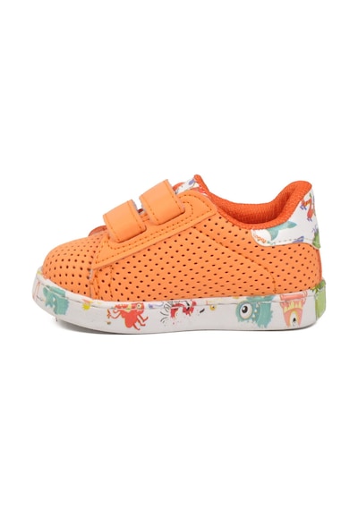 United Colors of Benetton Turuncu Cırtlı Hafif Bebek Spor Ayakkabı Bnı-31517 B