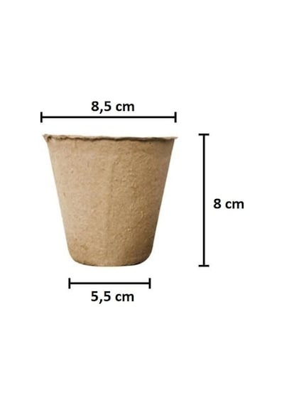 Gardener Biyobozunur Fideleme Saksısı 12 Adet