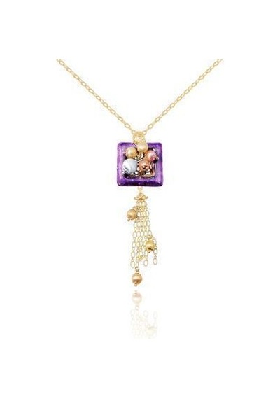 Gülaylar - Altın 14 Ayar Fantazi Kolye N11.30707