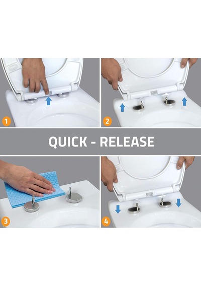 Aqua Bagno Otomatik Kapanma Sistemli Klozet Kapağı, Ab'de Üretilmiştir, Antibakteriyel Ve Çıkarılabilir Klozet Kapağı, Duroplast Klozet Kapağı, O Şeklinde Üst Kapaklı, Yumuşak Kapanma, Beyaz Smile Diğer Aqua Bagno Otomatik Kapanma Sistemli Klozet Kapağı, Ab'de Üretilmiştir, Antibakteriyel Ve Çıkarılabilir Klozet Kapağı, Duroplast Klozet Kapağı, O Şeklinde Üst Kapaklı, Yumuşak Kapanma, Beyaz Smile Diğer