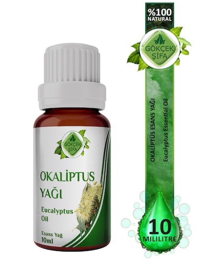 Eucalyptus Essential Oil Okaliptus Yağı 10 Ml.