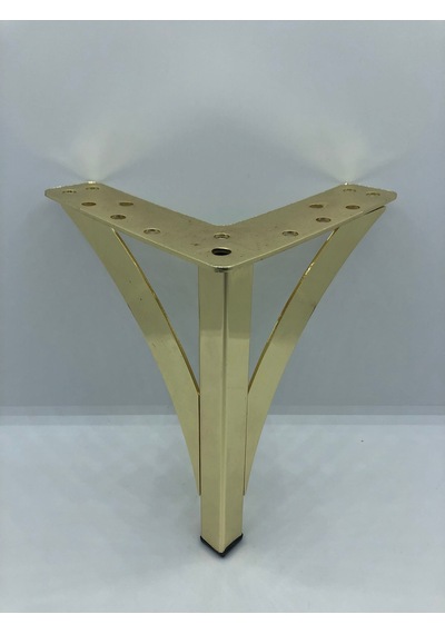 Metal, 15 12 12 Cm Gold, Koltuk,baza Mobilya Ayağı 4 Adet