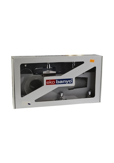 Lider Banyo Seti Krom 5 Parça Gümüş