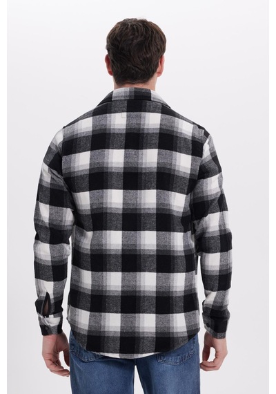 Tudors Erkek Slim Fit Dar Kesim Kareli Kışlık Oduncu Gömlek-42202 Çok Renkli Tudors Erkek Slim Fit Dar Kesim Kareli Kışlık Oduncu Gömlek-42202 Çok Renkli