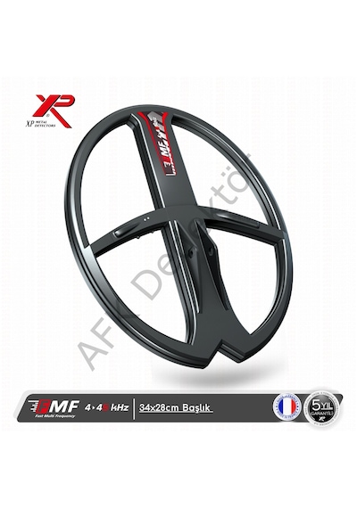 Xp Deus 2 Rc Metal Dedektörü 34x28 Cm Fmf Başlık + Fx03 Kablolu Kulaklık Derin Arama