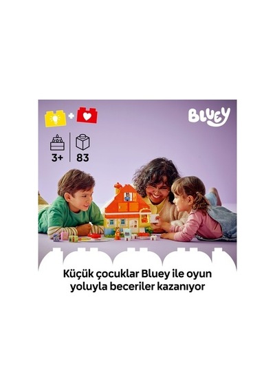 Bluey Ailesinin Evi Ve Hafıza Oyunu, Eğitici Set