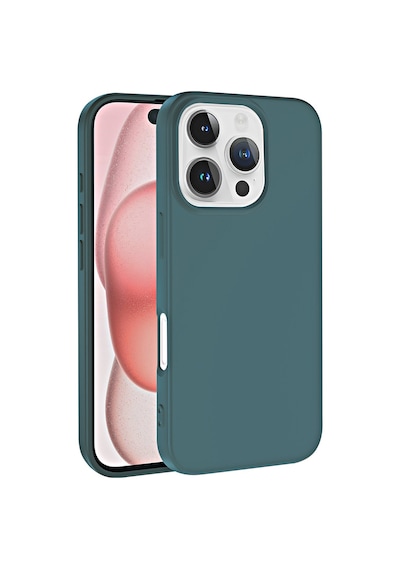 Apple Uyumlu iPhone 16 Pro Max Kılıf Zore Lsr Lansman Kapak Koyu Yeşil